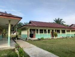 Kondisi Bangunan SMPN 2 Kampar Kiri Tengah Butuh Perhatian Pihak Pemerintah