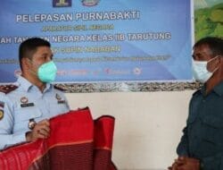 Rutan Kelas IIB Tarutung Adakan Pelepasan Pegawai Memasuki Masa Purna Bakti