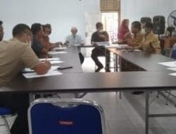 Rapat Pleno Penetapan DPT Akhir Pilkades Desa Baru Siak Hulu Kabupaten Kampar