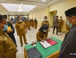 Walikota Sidimpuan Lantik 10 Eselon III & IV