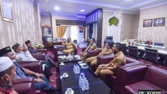 PC NU Audensi ke Walikota Padangsidimpuan