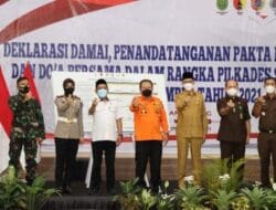 Calon Kades di Jember Ikuti Deklarasi dan Tandatangani Fakta Integritas