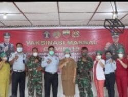 155 Warga Binaan Pemasyarakatan Rutan Kelas IIB Tarutung Suntik Vaksin