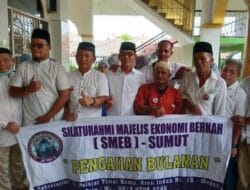 Ketua PAC Gerindra Medan Amplas Hadiri Pengajian SMEB