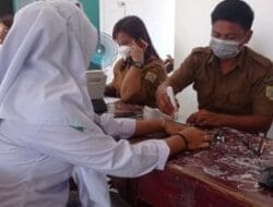 Dukung PTM Siswa Mas Al- Hidayah Teluk Panji Adakan Vaksin