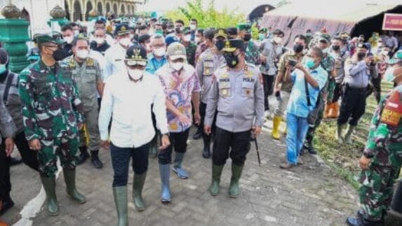 Inilah Pejabat Penting Kunjungi Lokasi Banjir di Kabupaten Sergai