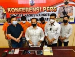 4 Pelaku Jaringan Bandar SS Lintas Provinsi Diamankan Petugas