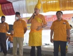 Sekjend DPP Partai Hanura Kukuhkan Pengurus Hamparan Perak
