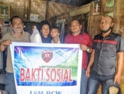 RCW Deli Serdang Serahkan Bantuan Sembako Pada Warga Kurang Mampu