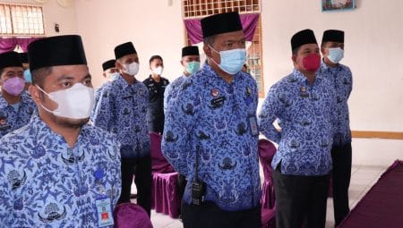 HUT Korpri Ke-50, Rutan Kelas IIB Tarutung Upacara Secara Virtual