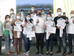PTPN II Serahkan Kunci Rumah Perumahan Bumi Mandiri Bekala
