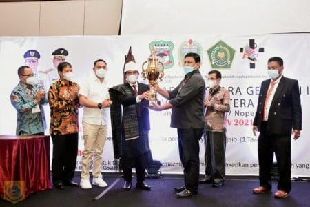 Kontingen Pakpak Bharat Raih Juara 2 Pada Pesparawi Sumut 2021 di Pematangsiantar