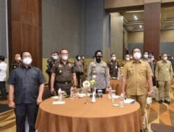 Walikota & Forkopimda Sidimpuan Hadiri Rapat Evaluasi Penyerapan Anggaran PPKM