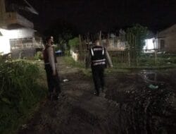 Antisipasi Peredaran Narkoba, Personil Sat Samapta Polres Asahan Partoli Jalan Kaki