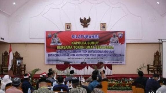 Kapolda Sumut Silaturahmi Bersama Tokoh Agama Ajak Jaga Situasi Kamtibmas