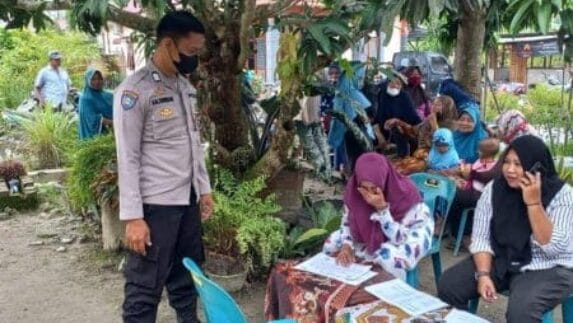 Polres Asahan Adakan Vaksinasi Nasional