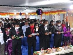 Keluarga Besar Rutan Kelas IIB Tarutung Rayakan Ibadah Natal Bersama WBP