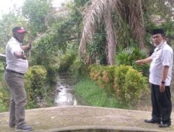 Hujan Deras Kondisi Halaman SDN 023 Pandau Jaya Siak Hulu Kampar “Banjir”