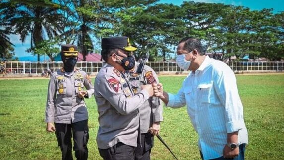 Walikota & Forkopimda Sidempuan Sambut Kapolda Sumut