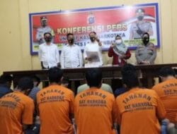 Dua Pekan 2022, Polres Labuhanbatu Ringkus 16 Pelaku Narkoba