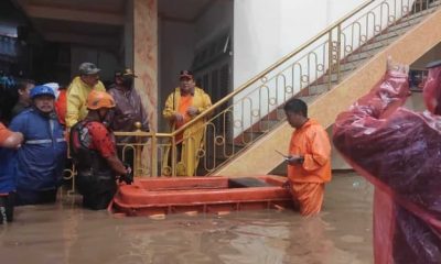 Rumah Bupati Jember Terendam Banjir 1 Meter