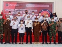 Forkopimda Hadiri Deklarasi Janji Kinerja Lapas dan Rutan Kelas IIB Tarutung