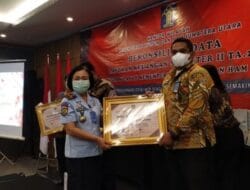 Rutan Kelas IIB Tarutung Terima Piagam Penghargaan Kategori Satuan Kerja Perolehan IKPA Terbaik
