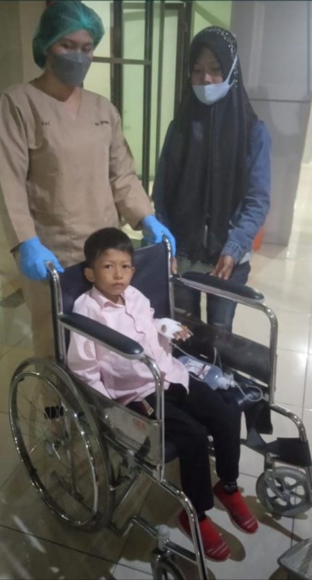 Kapolda Sumut Bantu Pengobatan Anak Penderita Tumor