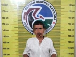 Taburkan Sabu ke Lantai, Petani ini Ditangkap Polisi