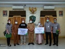 Walikota Sidimpuan Serakan Santunan Klaim Jaminan Kematian