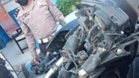 Truk Tabrak Sepeda Motor di Sergai, Caritahu Dishub Mana Keluarkan Speksinya