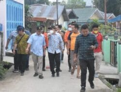 Walikota Tebing Tinggi Tinjau Langsung Ikut Atasi Banjir