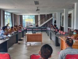 DPRD Kabupaten Samosir Laksanakan Raker Bersama Dinas Koperindag