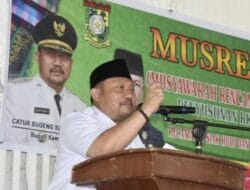 MusrenbangCam Perhentian Raja Dan Siak Hulu Bupati Sampaikan Kemajuan di Raih