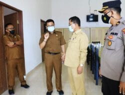 Tim Satgas Covid-19 Pemkab Samosir Monitoring Kesiapan Tempat Isolasi Terpusat di Pintu Masuk