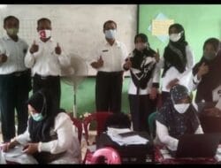 Kepsek SDN 001 Pantai Raja Beserta Guru Dukung Program Kapolres dan Pemkab Kampar