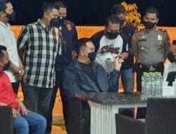 Rencana Kunjungan Kapolri, Kapolda Riau dan Bupati Kampar Tinjau Persiapan di Lokasi