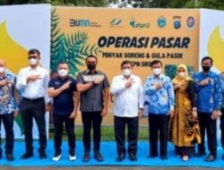 PTPN 2 Kembali Gelar Operasi Pasar Murah di Deli Serdang