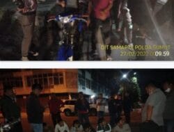 Tim Reaksi Cepat Rajawali Ditsabhara Polda Sumut, Amankan Pelaku Balap Liar dan Tawuran