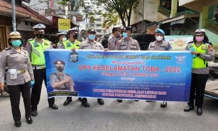 Dit Lantas Polda Sumut Cegah Fatalitas Kecelakaan dan Perketat Prokes