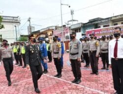 Polres Samosir Gelar Apel OPS Toba 2022