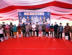 Bupati Zahir dan Polres Batu Bara Gelar Peringatan Isra Mi’raj dan Vaksinasi