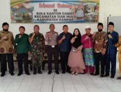 Forkopimcam Siak Hulu Kampar Lakukan Musyawarah Memberantas Penyakit Masyarakat