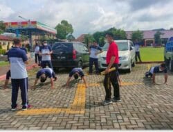 Polresta Deli Serdang Laksanakan Tes Kesamaptaan Jasmani Seluruh Personil