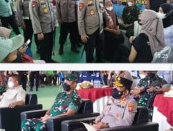 Kapolda Sumut Pantau Langsung Giat Gebyar Vaksinasi di Deli Serdang