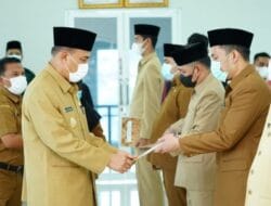 Walikota Lantik 61 Pejabat Administrator dan Pengawasan di Pemko Tebing Tinggi