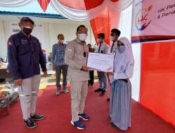 Bupati Batu Bara Hadiri Acara HK Peduli Pendidikan dan Penanaman Pohon