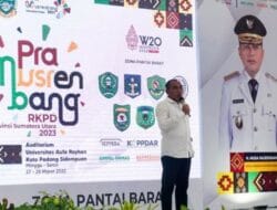 Gubsu Buka Pra Musrenbang Provinsi Sumut Zona Pantai Barat Tahun 2023