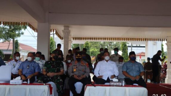 Deklarasi Damai, Wujudkan Pilkades Serentak Yang Aman Di Kabupaten Deli Serdang