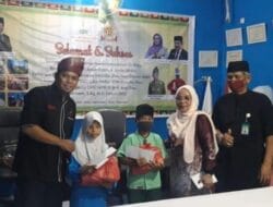 DPP LSM Peduli SDM Riau Bersama Anggota DPD RI Sukses Adakan Seminar Nasional dan Santuni Anak Yatim dan Janda Miskin